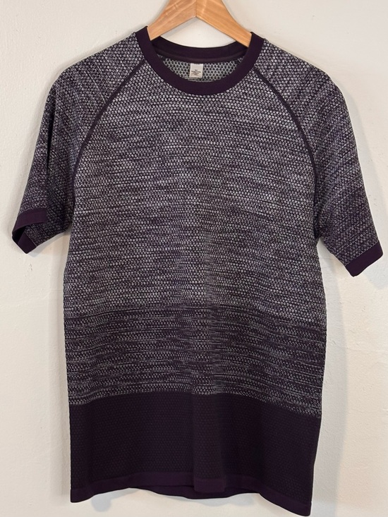Zella Other - Zella Men’s Medium Purple and Grey Seamless Athletic Tee